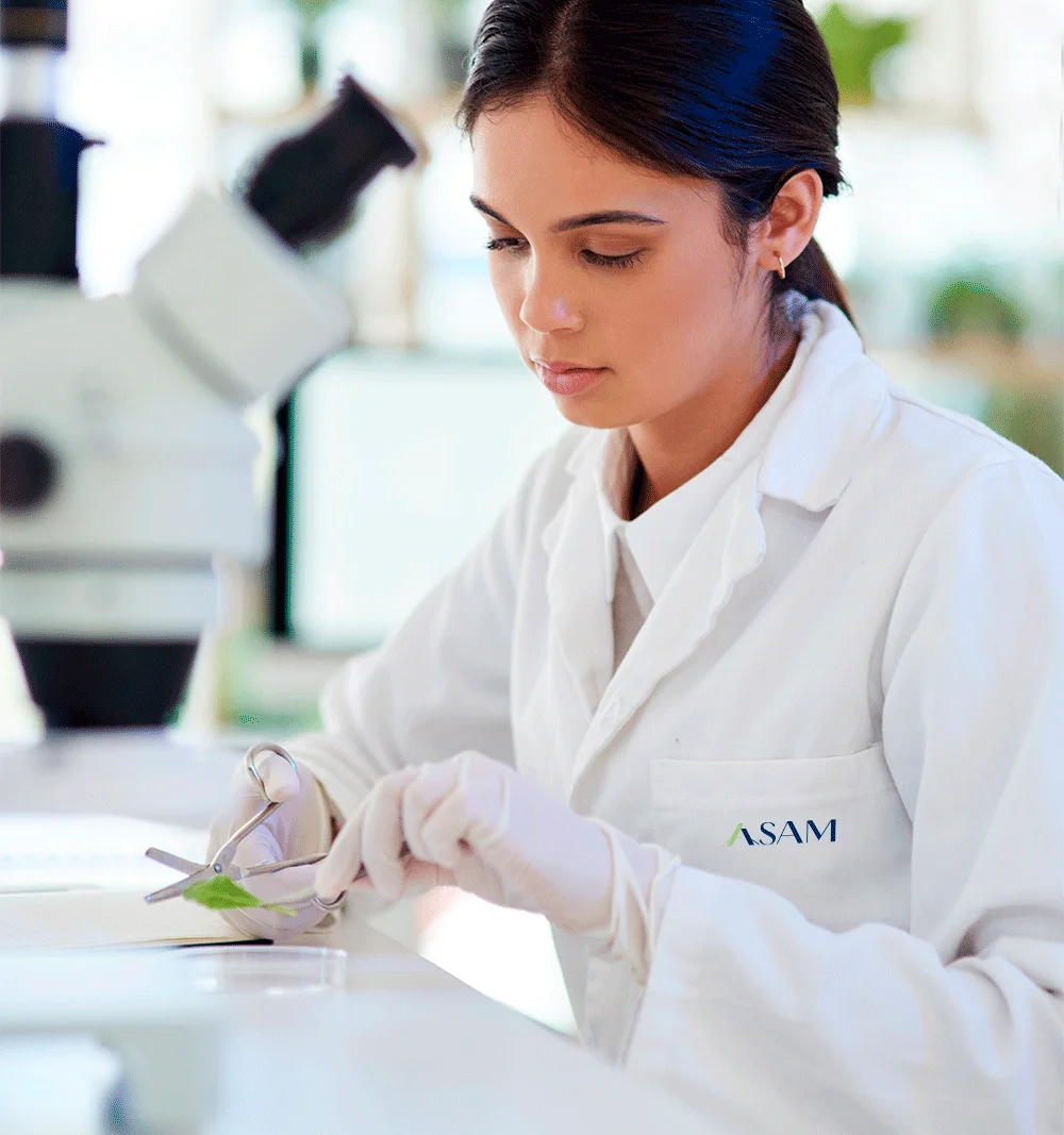 Laboratório de desenvolvimento de fórmulas da ASAM em Jarinu