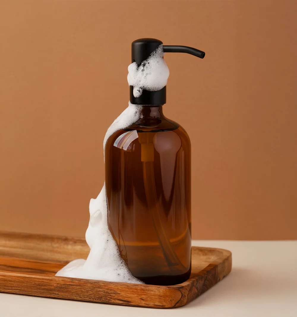 Textura de shampoo